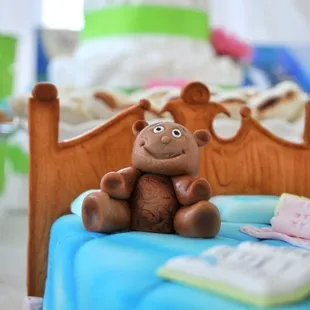 Love the teddy bear!