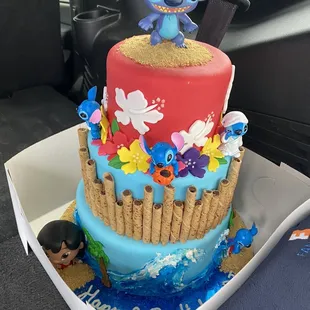 Stitch Birthday Cake