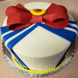 Sailor Moon cake (backside)