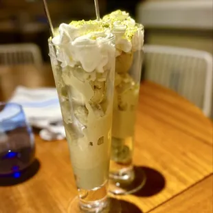 COPPA SORRENTINA (from the pistachio gelato to the pistachio cream, it was so light and left you wanting more)