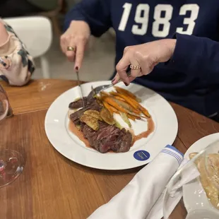 The steak best dish we tried