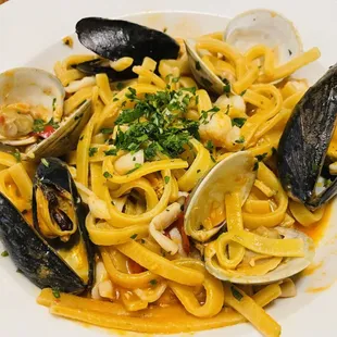 Seafood Pasta Carbonara