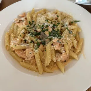 Smoked Salmon Penne Pasta