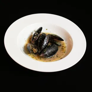 White Wine Mussels