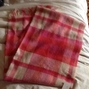 Cashmere scarf for $6.95