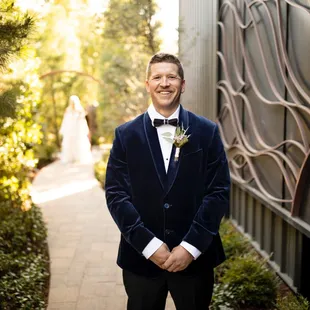 That moment before the first look.