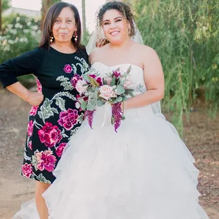 Our beautiful bride Priscilla. We loved every minute of working with her and Angel.