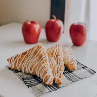 Apple turnovers!!!! So good!