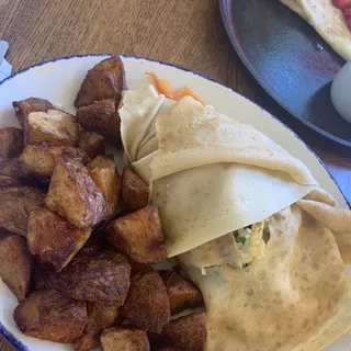 Veggie Breakfast Crepe