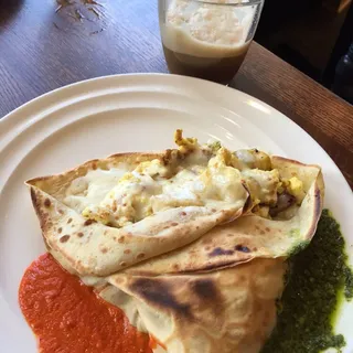 Scrambled Egg Crepe