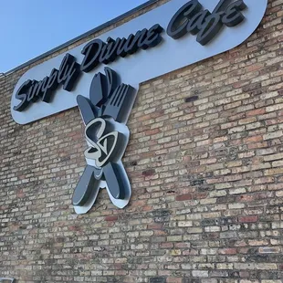 the exterior of the restaurant
