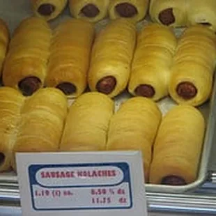 hot dogs wrapped in doughnuts