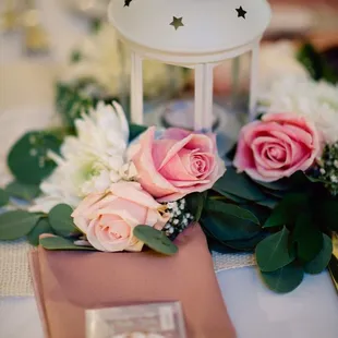 Simple and sweet centerpiece