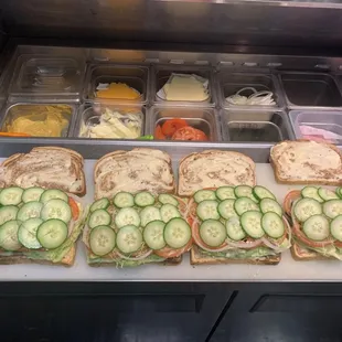 Vegetable sandwich