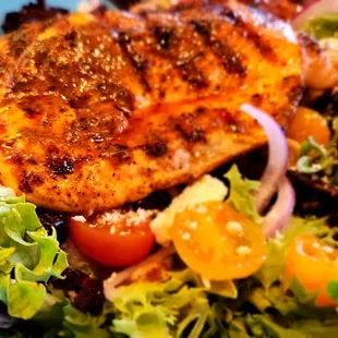 Blackened Salmon Salad
