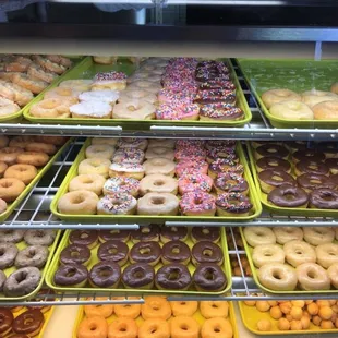 Fresh everyday donuts