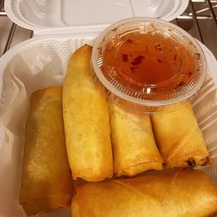 Egg Rolls.