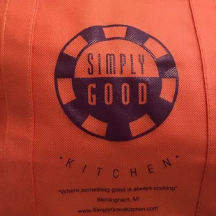 A nice to go back for re-using on my next visit