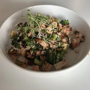 Brown Rice Salad w/ chicken