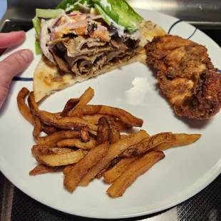 My plate at home