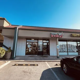 Front view of restaurant