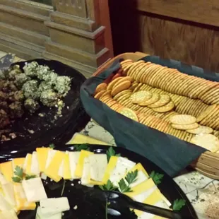 Everything looked nice and the guests liked the assortment.