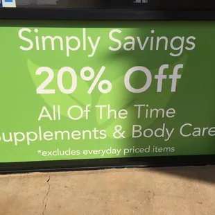 Great savings everyday #nocouponnedded