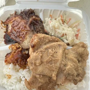 Shoyu Pork &amp; Miso Shutome Plate