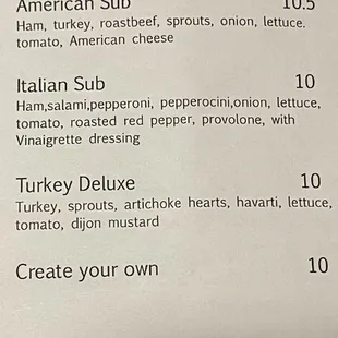 Menu 5/6