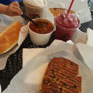 Hot sandwiches, cold sub, smoothie and milkshakes $30