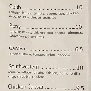 Menu 3/6