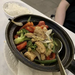 clay pot ginger chicken