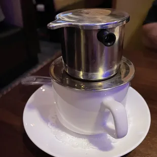 Vietnamese coffee with condensed milk