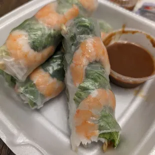 Fresh spring rolls