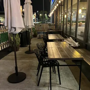 Outdoor Seating Available