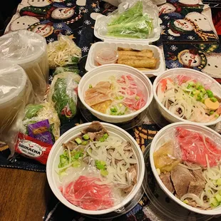 Our favorite pho spot...Combo 1, 8, 10 &amp; 21