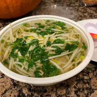 Pho Ga right before I devoured it.