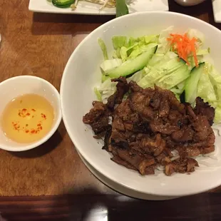 Grilled Pork Rice Plate