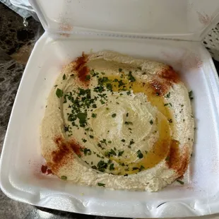 Delicious hummus!.....