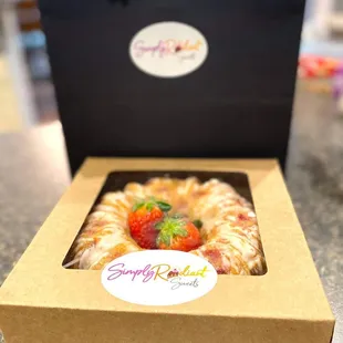 Our Strawberry Bundt cake is a delicious and moist pound cake infused with delicious strawberries and icing to give it a flavorful impact.