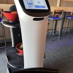 The robot who delivers your food!
