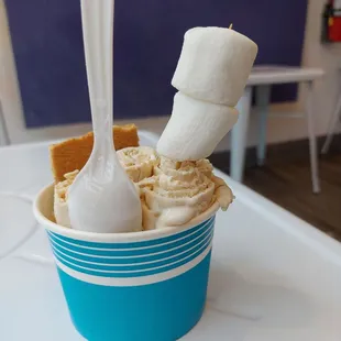 Smores treat for a hot hot day.