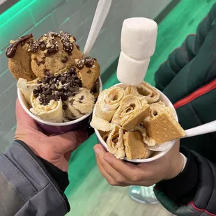 #9. Cookie Dough Boy and #10. Get S&apos;more Roll