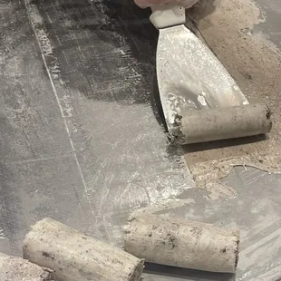 And then use a spatula to roll them up cute!