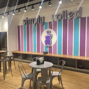 the inside of a store
