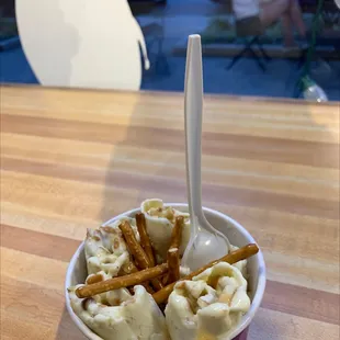 ##7. Salty Caramel Pretzel