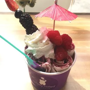 Create Your Own Rolled Ice Cream