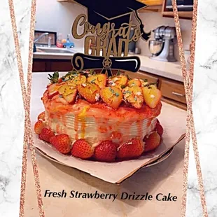 Fresh Strawberry Cake