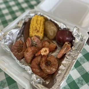 Shrimp boil!