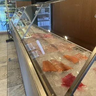 Seafood counter